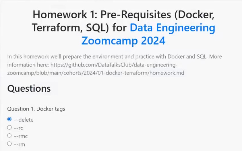 Course platform interface