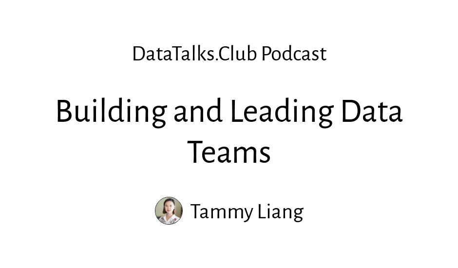 How to Build & Scale a Data Team: Hiring, Production ML, Forecasting & Driving Adoption
