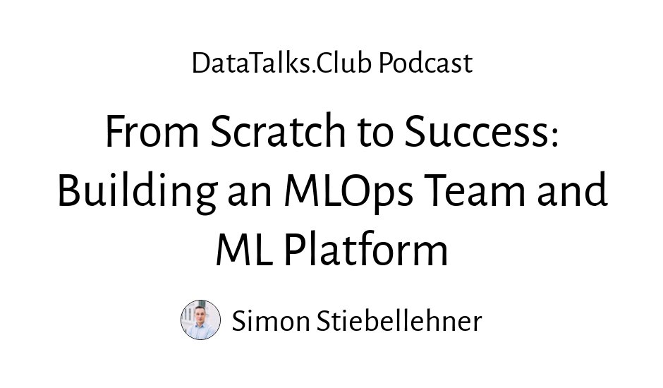 Building Production ML Platforms: Infrastructure, Workflows, Teams & Governance That Scale
