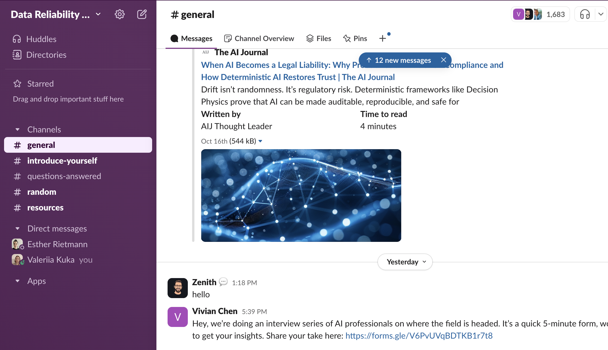 Data Reliability Engineering Community