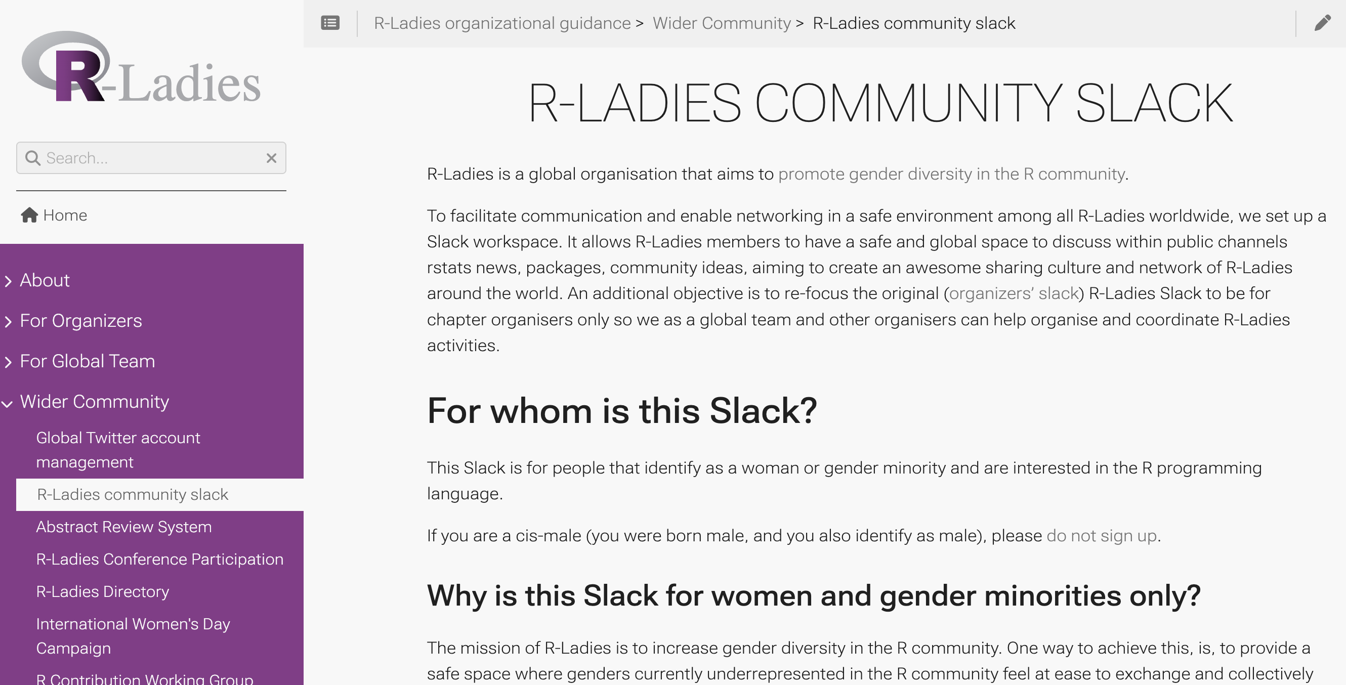 R-Ladies Slack